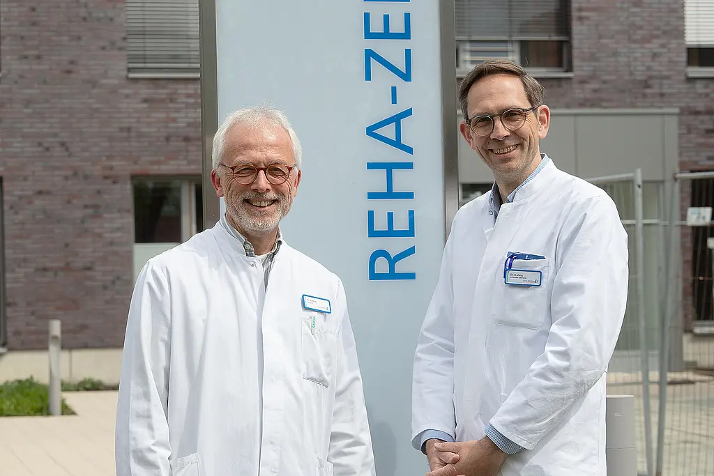 Dr. Hartmut Bork übergibt den Staffelstab an Dr. Sven Jung