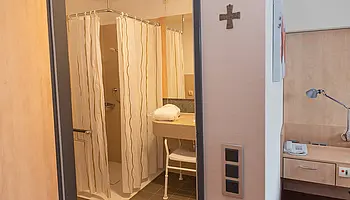 Bad im Wahlleistungszimmer
